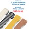 Carson Dellosa Fall Bulletin Board Borders - 260ft Honey Bee Yellow, Brown, Linen, Gingham Farmhouse Classroom Décor, Teacher Supply, School, Office Cork or Whiteboard, Wall, Party Decoration 4 Pack